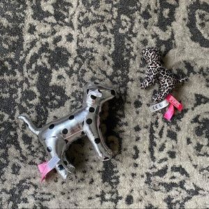 Bundle of Two VS Pink Plush Dogs